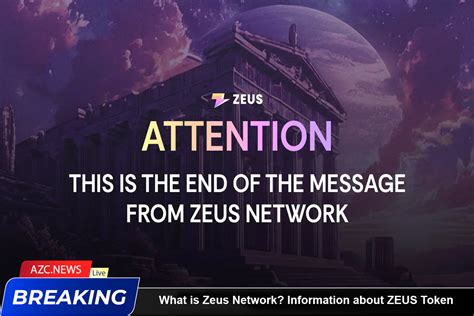 What is Zeus Network? Information about ZEUS Token