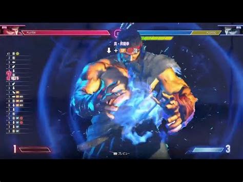 Sf Street Fighter Demo Modern Ryu Combos Youtube