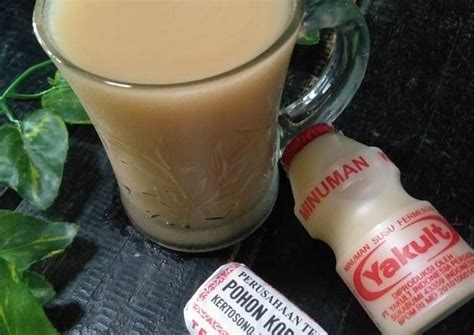 Resep Teh Tubruk Yakult Oleh Umi Rama Cookpad