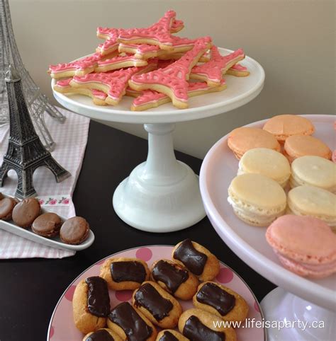 Paris Themed Party Food Ideas