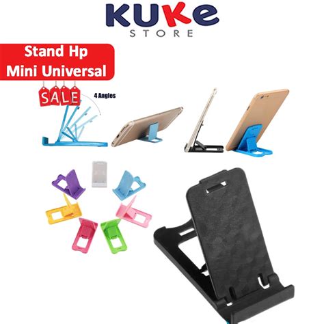 Jual Kuke Dudukan Handphone Lipat Stand Hp Tablet Holder Universal