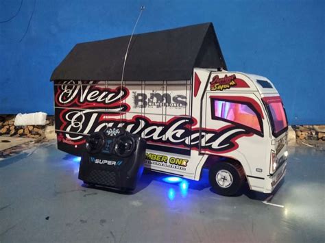 Jual Miniatur Truk Oleng New Tawakal Rc Full Led Di Seller Awwa