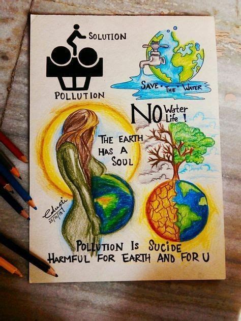 Pin By Ubbsi On Earth Day Word Art Drawings Save Water Poster