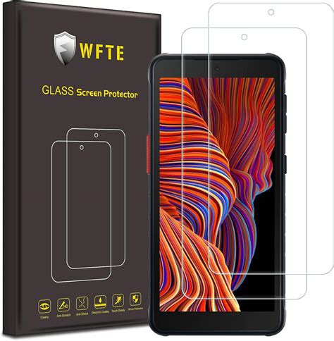 WFTE 2 Pack Screen Protector For Samsung Galaxy XCover 5 Anti Scratch