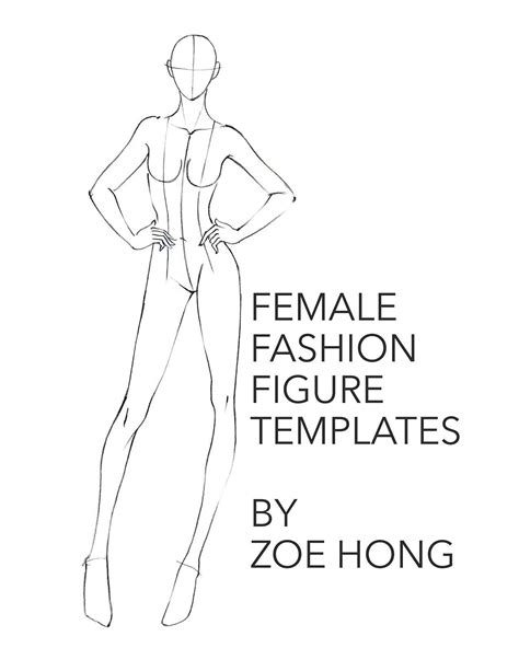 Female Fashion Figure Templates Etsy 패션 디자인 템플릿 패션 인물화 드로잉 패션 템플릿