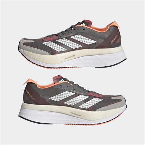 Adidas Adizero Boston Shoes Grey Adidas Gh