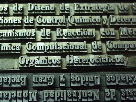 Tipos M Viles En Imprenta Metal Type In Printshop Flickr