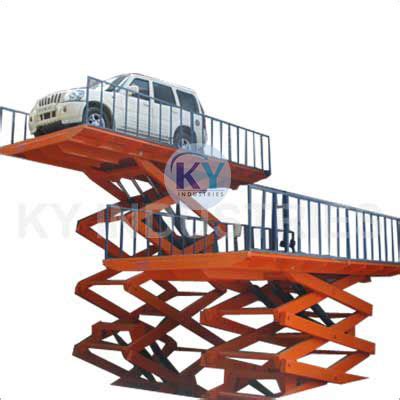 Hydraulic Car Lift at 360000.00 INR in Ahmedabad, Gujarat | K Y Industries