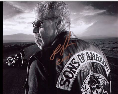 Ron Perlman Clay Morrow Autographed Signed Sons Of Anarchy 12x16