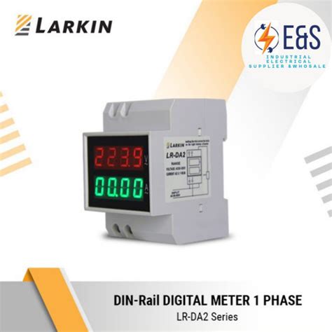 Jual Digital Din Rail Meter Volt Amper Multi Dinrail Led Lr Da Larkin