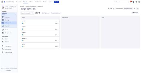 How to create a sprint in JIRA