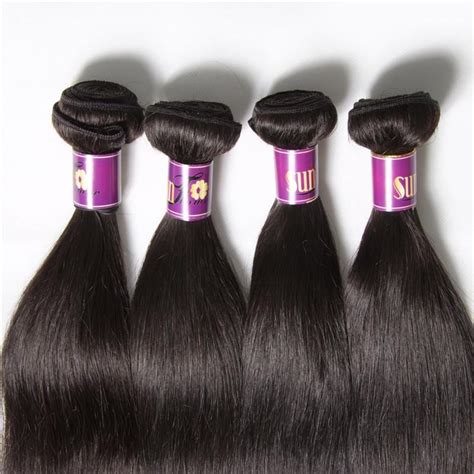 Unprocessed Peruvian Virgin Hair Straight 6 Bundles 100gpcs Cheap