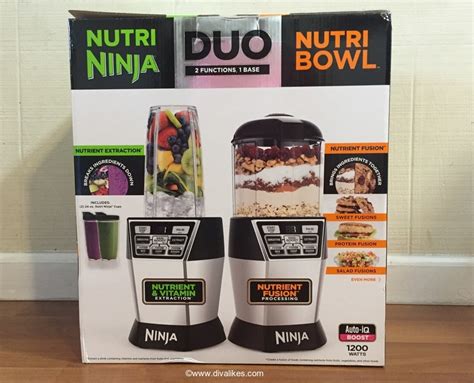 Create Perfect Fusion Of Foods With Nutri Ninja Nutri Bowl Duo Diva Likes