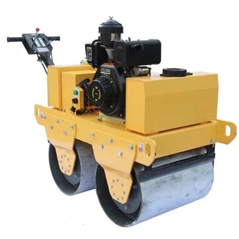 Walk Behind Vibratory Road Rollers Double Drum Roller At Best Price In