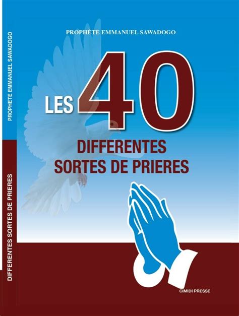 Les 40 Différentes Sortes de Prières Eglise Shop