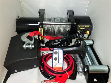 Winche Eléctrico 12v 6000 Lb Con Control Remoto Envío Gratis Mercado