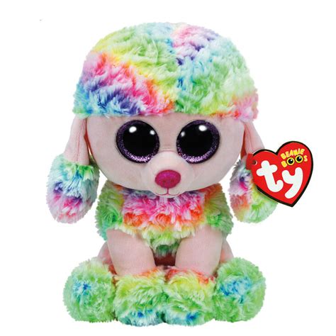 Ty Beanie Boo Medium Poofie The Poodle Soft Toy Claires Us