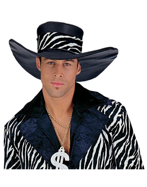 Mac Daddy Pimp Hat Costume Accessory