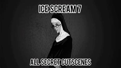 Ice Scream All Secret Cutscenes Youtube