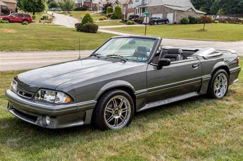 1991 Ford Mustang Gt Convertible Available For Auction