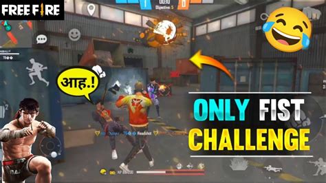 Only Fist Challenge Lone Wolf Garena Free Fire Gameplay Freefire