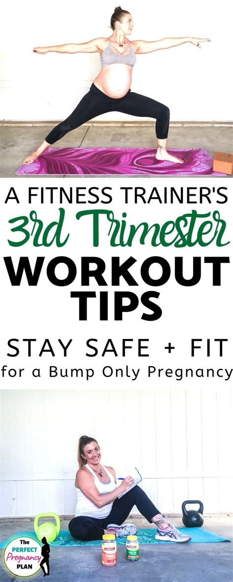 How You Should Be Exercising In The Third Trimester Of Pregnancy