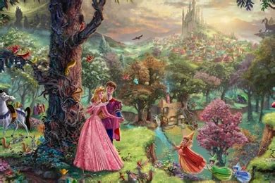 15 Mind Blowing Disney Paintings By Thomas Kinkade The Painter