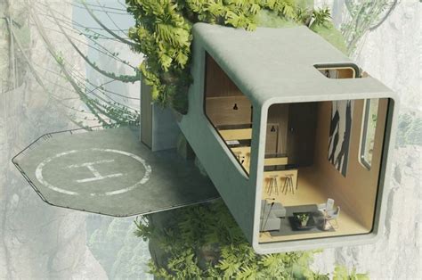 This Tiny Home Concept Envisions Life In A Lush Alien World Yanko Design Tiny House Alien