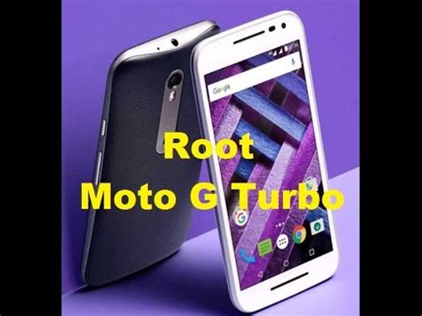 How To Root Motorola Moto G Turbo Without Pc Youtube