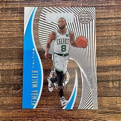 Panini Illusions Kemba Walker Astounding Sapphire Boston