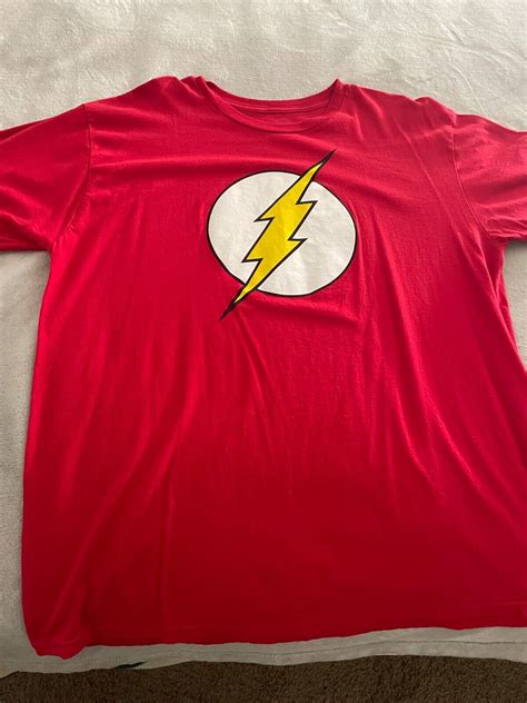 DC comics The Flash 80s Vintage T-Shirt Large 2XL - Gem