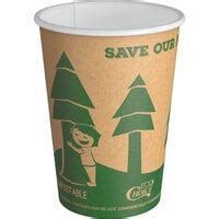 Eco Products And Oz Black Recycled Content Hot Paper Cup Lid Case