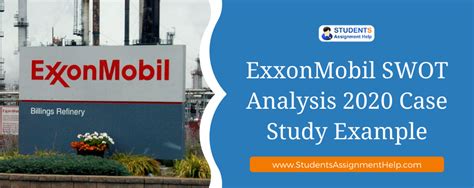 Exxonmobil Swot Analysis Case Study Example