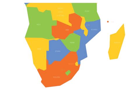 خريطة سياسية مبسطة وتخطيطية لغرب إفريقيا ودول خليج غينيا المتجه الحدود الأفريقي غانا Png