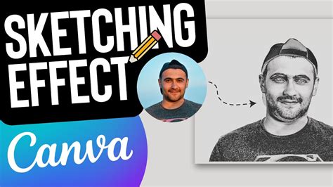 Turn A Photo Into Pencil Sketch With Ease In Canva Sketching With