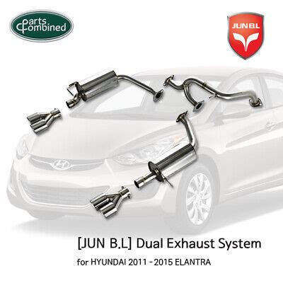 Exhaust System For HYUNDAI 2011 2016 ELANTRA 1 8L 2 0L JUN B L EBay