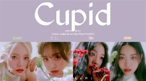 Fifty Fifty 피프티 피프티 Cupid Color Coded Lyrics Hanromvostfr Youtube