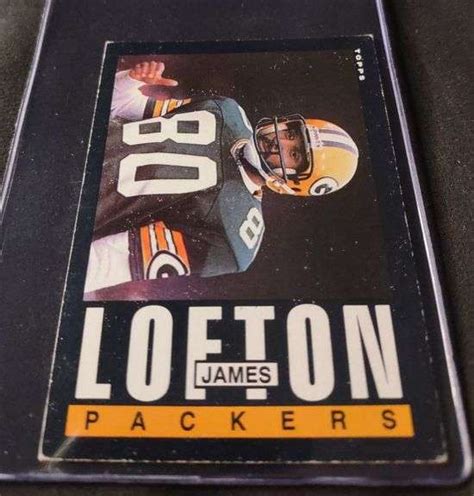 1 James Lofton Packers Topps Football Card - Metzger Property Services, LLC