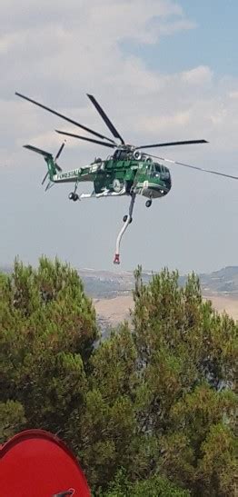 Domato Incendio Nelle Campagne Di Mazzarino Milocca Milena Libera