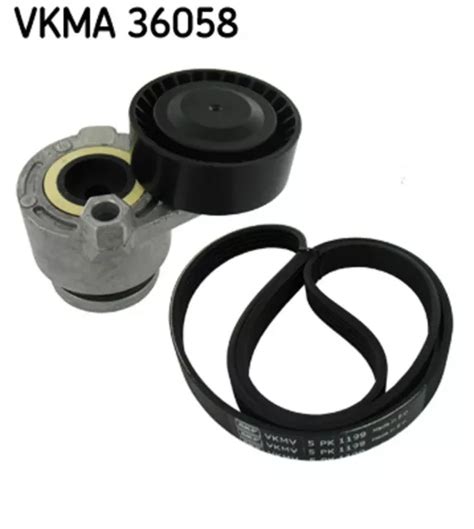 KEILRIPPENRIEMENSATZ SKF VKMA 36058 für RENAULT MEGANE CLIO MODUS