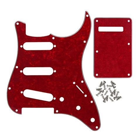 25 Best Cool Color Pickguards For Strat Black White Red Seafoam Green And Sunburst Ins