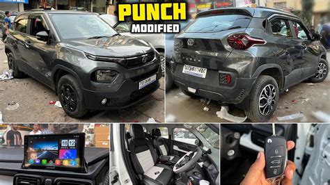 2024 Tata Punch Pure Modification Under Budget Of 40K Tata Punch Base