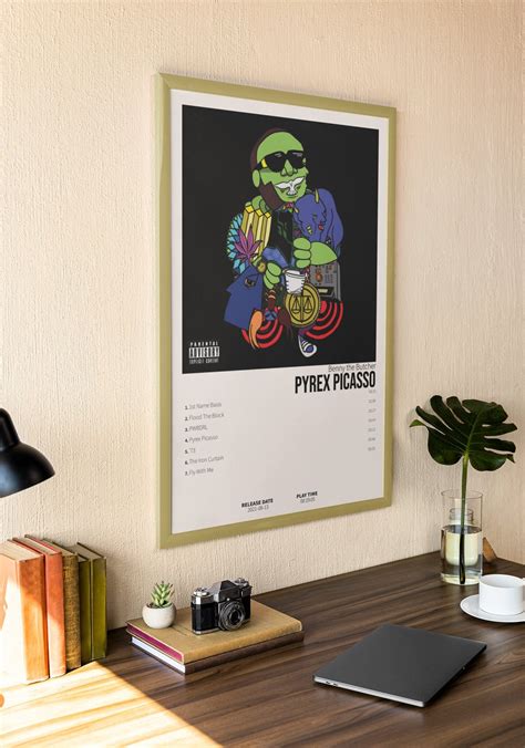 Benny the Butcher Pyrex Picasso Album Cover Poster for - Etsy