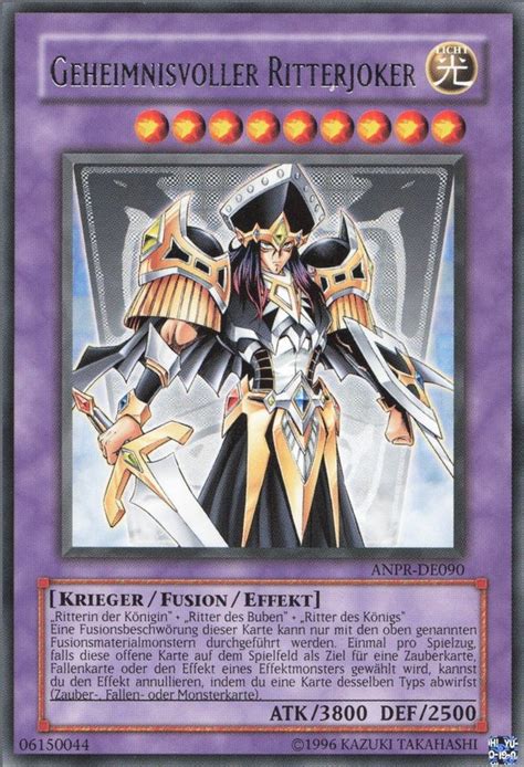 Recollectibles Sammelkarte Yugioh Karte Geheimnisvoller Ritterjoker