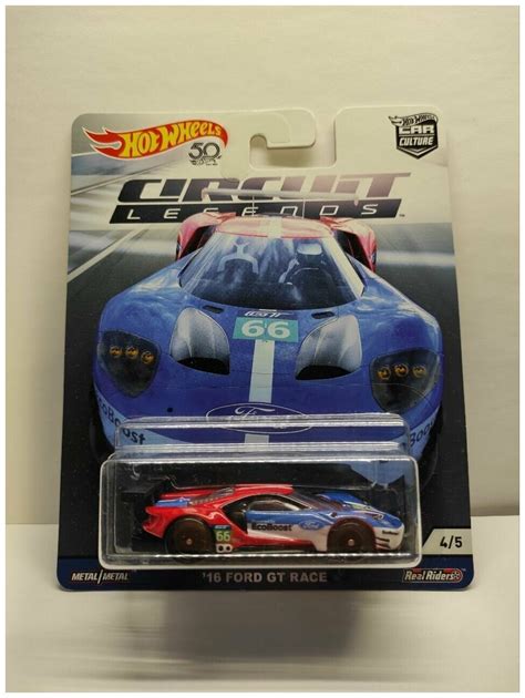 Hot Wheels Ford Gt Race Premium Car Culture Circuit