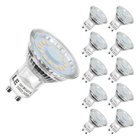 10er Gu10 Par16 Led Spot 4w Warmweiß 50w Halogen Ersetzen Le