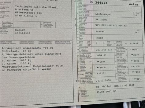 VW Caddy Erdgas Mit AHK Ab MFK Kaufen Auf Ricardo