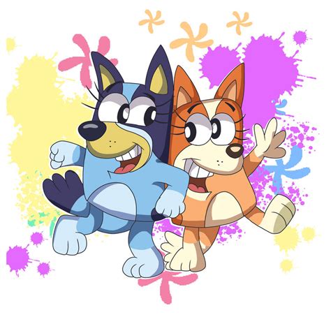 Bluey And Bingo In Angry Beavers Style By Doraeartdreams Aspy On Deviantart