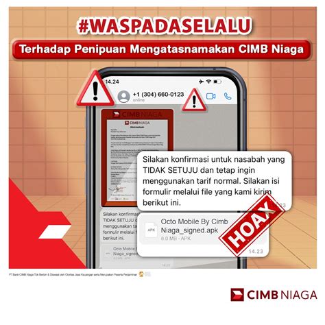 Cimb Niaga On Twitter Waspadaselalu Terhadap Segala Bentuk Penipuan