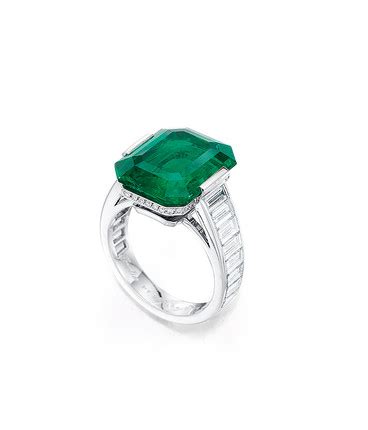 Bonhams : CARTIER IMPORTANT EMERALD AND DIAMOND RING